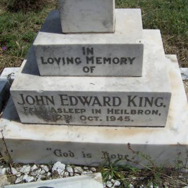 KING John Edward -1945