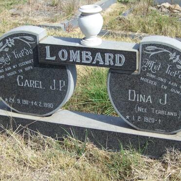 LOMBARD Carel J.P. 1911-1990 &amp; Dina J. nee TERBLANS 1920- 