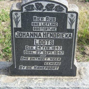 LOOTS Johanna Hendrieka 1947-1947