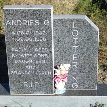 LOTTERING Andries G. 1932-1998