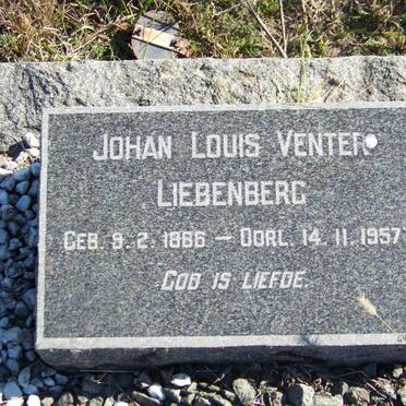 LIEBENBERG Johan Louis Venter 1886-1957