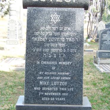 LOTZOF Mike -1951