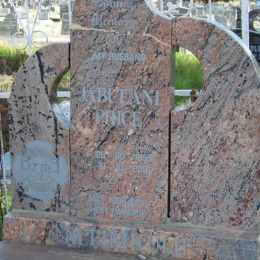 MTIMKULU Jabulani Price 1953-2001