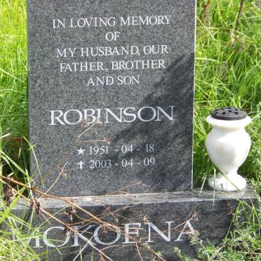 MOKOENA Robinson 1951-2003
