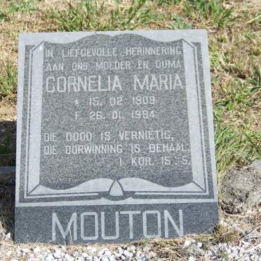 MOUTON Cornelia Maria 1909-1994