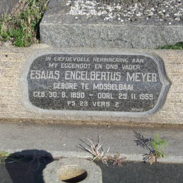 MEYER Esaias Engelbertus 1890-1959