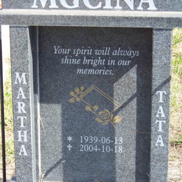 MGCINA Martha Tata 1939-2004