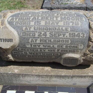 MOORE Athur Albert 1875-1943