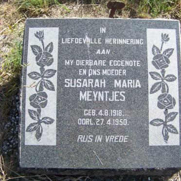 MEYNTJES Susarah Maria 1918-1950