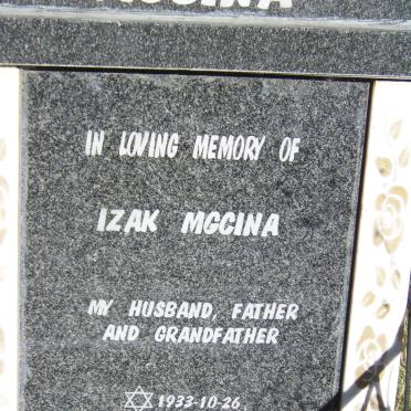MGCINA Izak 1933-1996