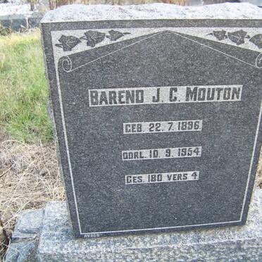 MOUTON Barend J.C. 1896-1954