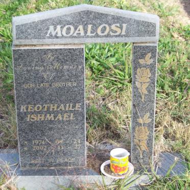 MOALOSI Keothaile Ishmael 1974-2002