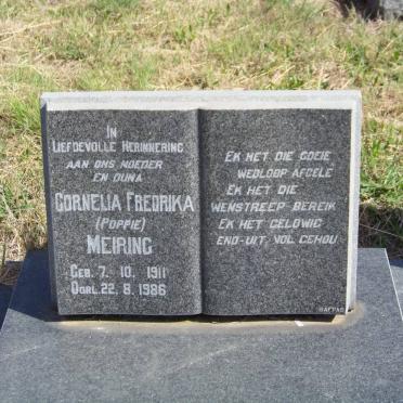 MEIRING Cornelia Fredrika 1911-1986