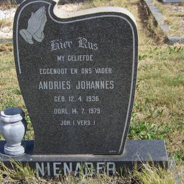 NIENABER Andries Johannes 1936-1979