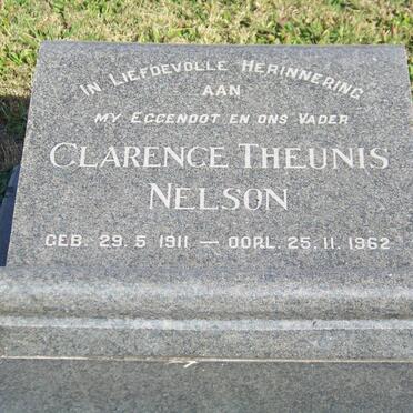 NELSON Clarence Theunis 1911-1962