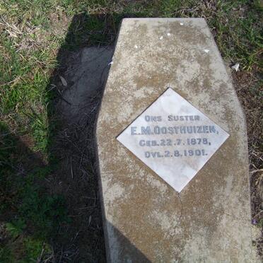 OOSTHUIZEN E.M. 1878-1901