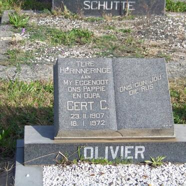 OLIVIER Gert C. 1907-1972