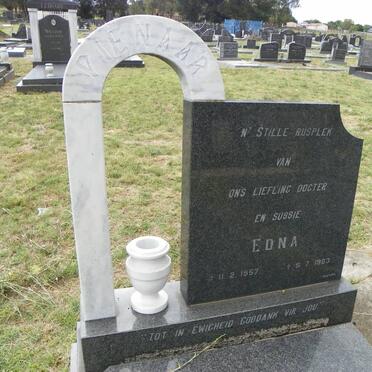PIENAAR Edna 1957-1963