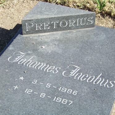 PRETORIUS Johannes Jacobus 1986-1987