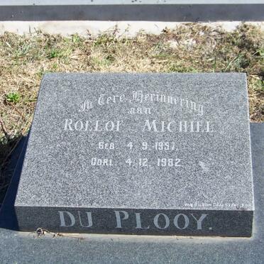 PLOOY Roelof Michiel, du 1957-1982