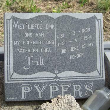 PYPERS Frik 1933-1994