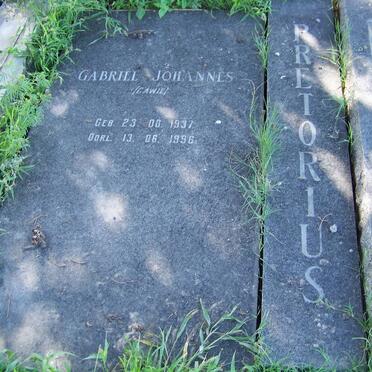 PRETORIUS Gabriel Johannes 1937-1996