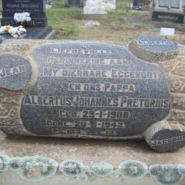 PRETORIUS Albertus Johannes 1908-1942