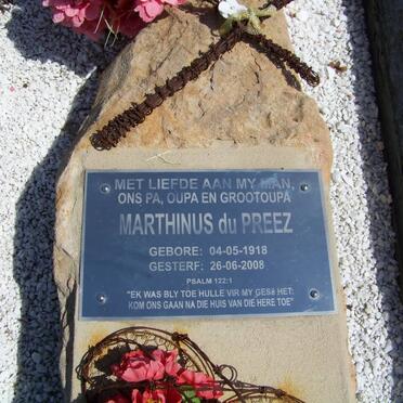 PREEZ Marthinus, du 1918-2008
