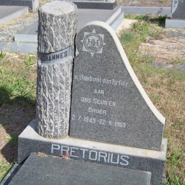 PRETORIUS Johannes 1949-1969