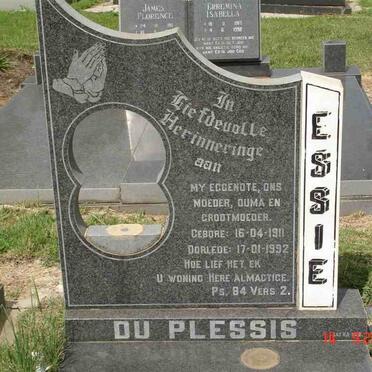 PLESSIS Essie, du 1911-1992