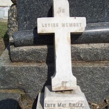 RINGER Edith May 1885-1885
