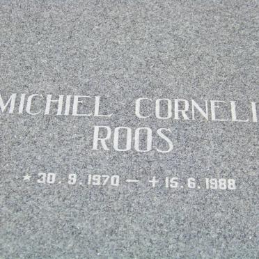 ROOS Michiel Cornelis 1970-1988