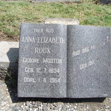ROUX Anna Elizabeth nee MOUTON 1894-1964