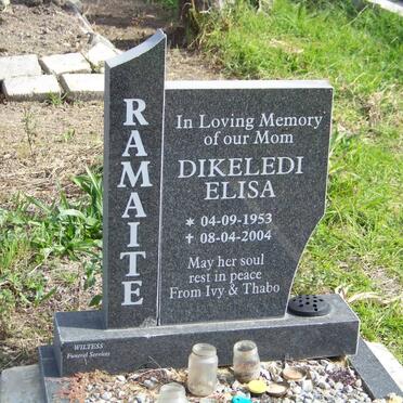 RAMAITE Dikeledi Elisa 1953-2004