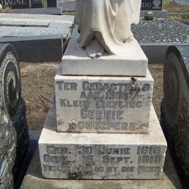 SCHEEPERS Gerrie 1919-1919