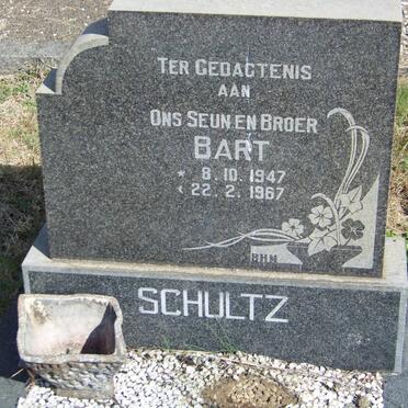 SCHULTZ Bart 1947-1967
