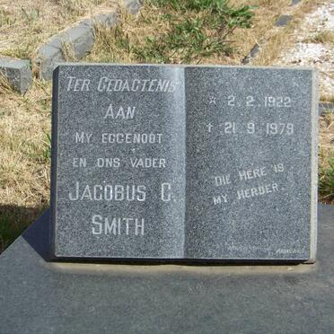 SMITH Jacobus C. 1922-1979
