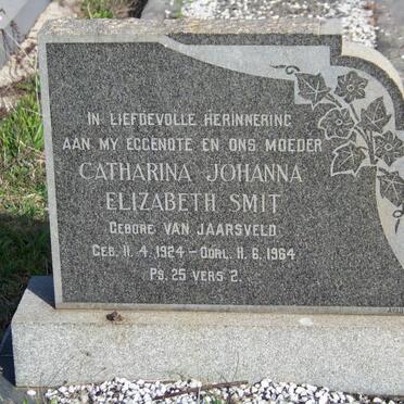 SMIT William Adriaan 1920-1976 &amp; Catharina Johanna Elizabeth VAN JAARSVELD 1924-1964