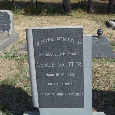 SAUTTER Leslie 1889-1967