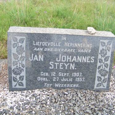 STEYN Jan Johannes 1907-1957