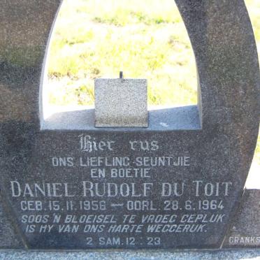 TOIT Daniel Rudolf, du 1956-1964