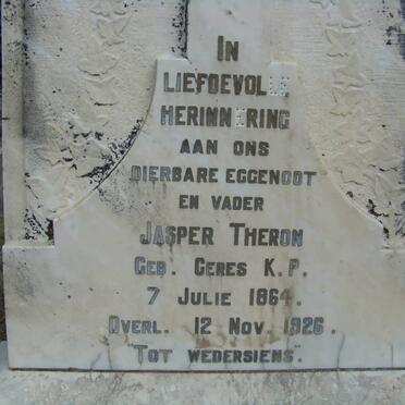 THERON Jasper 1864-1926