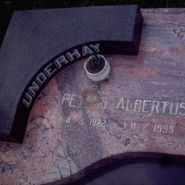 UNDERHAY Petrus Albertus 1922-1999 &amp; Aletta Elizabeth Johanna Wilhelmina BIERMAN 1924-