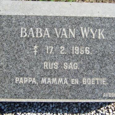 WYK Baba, van 1956-1956
