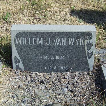 WYK Willem J., van 1884-1975