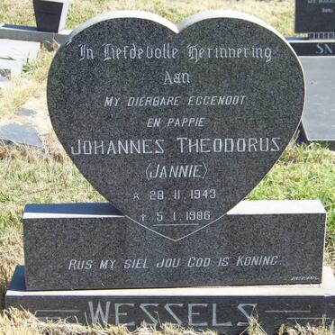 WESSELS Johannes Theodorus 1943-1986