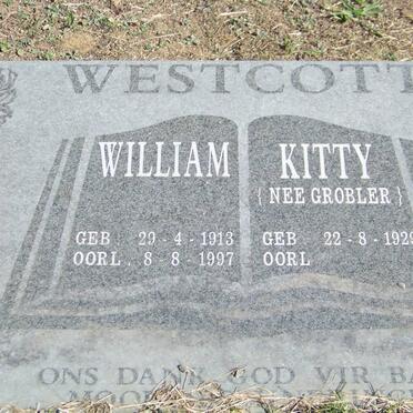 WESTCOTT William 1913-1997 &amp; Kitty GROBLER 1929-