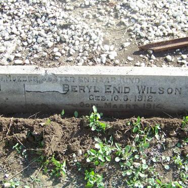 WILSON Beryl Enid 1912-1914