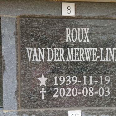 ROUX Van Der Merwe-Linde 1939-2020