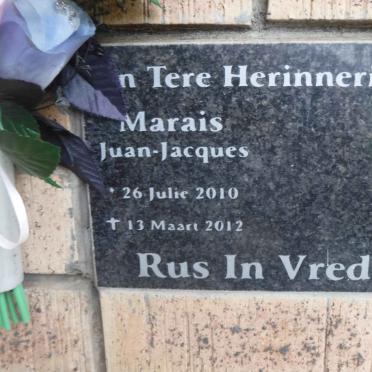 MARAIS Juan-Jacques 2010-2012